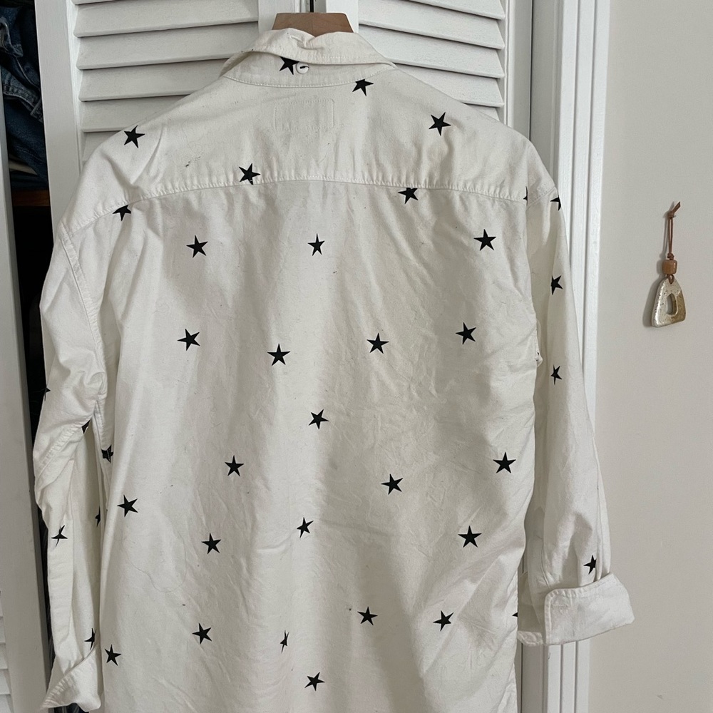 Current/Elliott Oversized Button Down - image 4